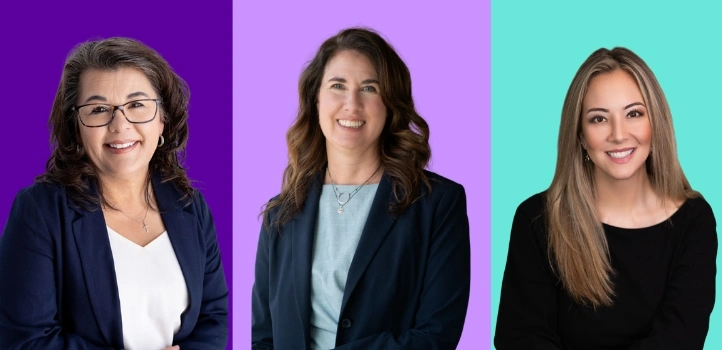 Tanya Chavez, Whitney Anderson, and Steph Sherrodd