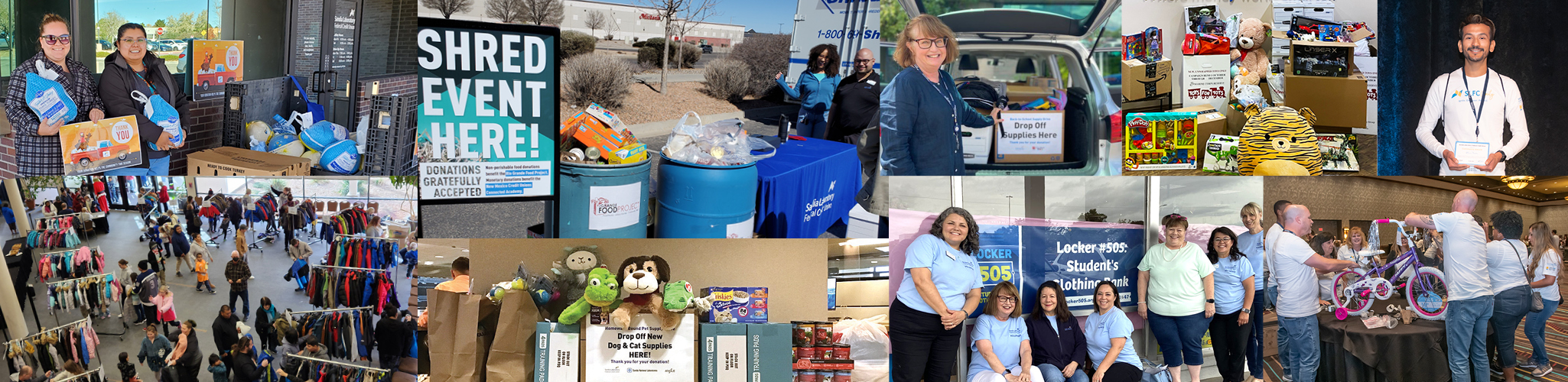 Image of Sunward employees volunteering