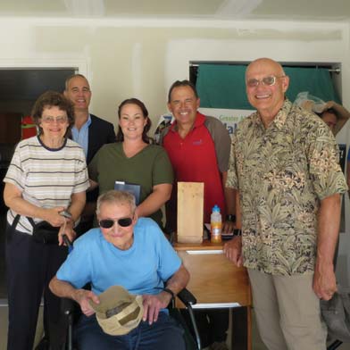 The homeowners of the new Habitat home