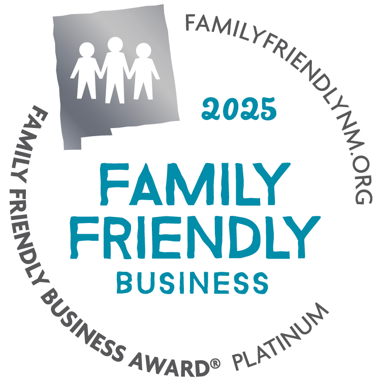 Family Friendly NM, 2025 Platinum Family Friendly Business Seal