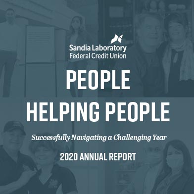 Photo of cover of the 2020 annual report